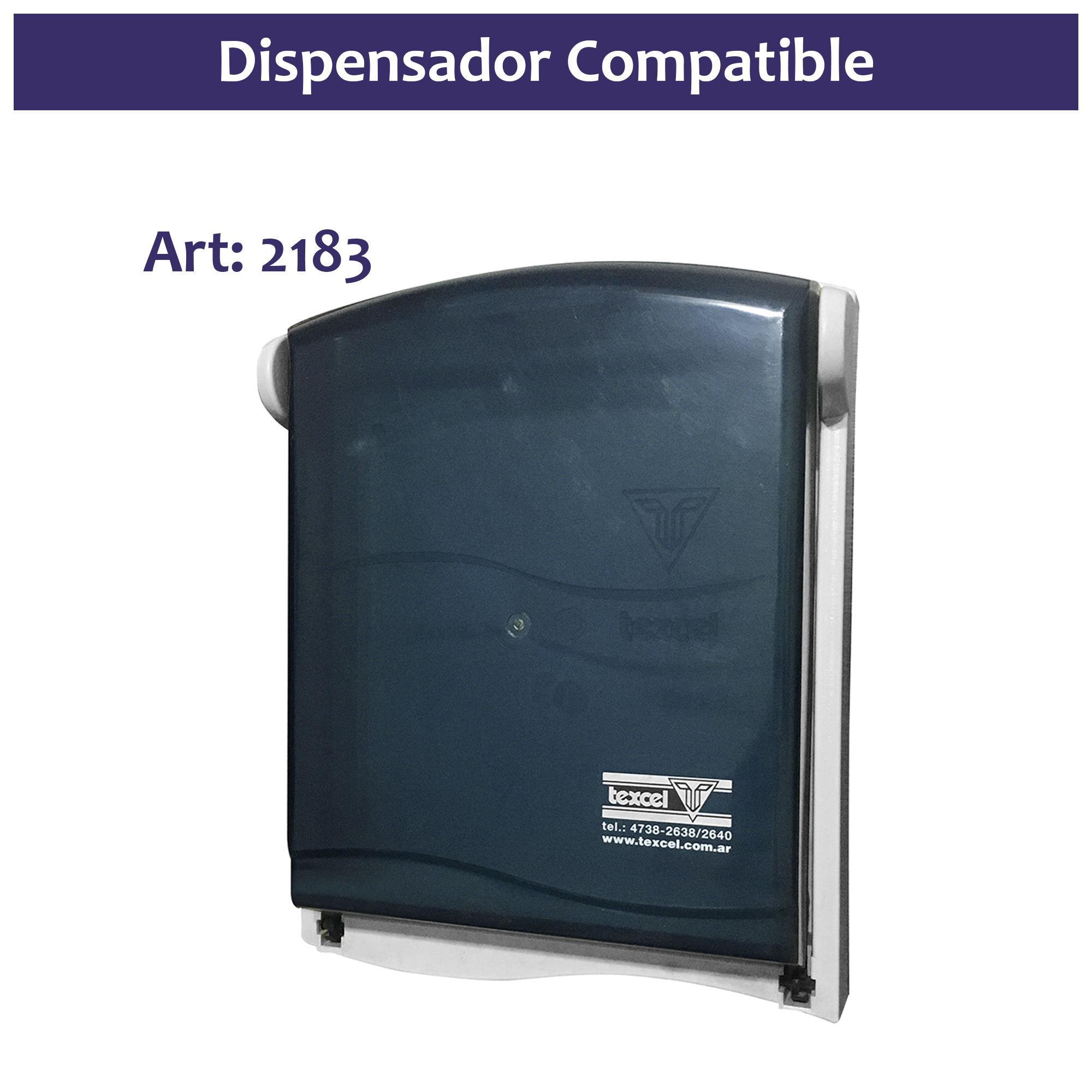 Toallas Intercaladas Blancas Tradicional 2164 - Imagen 4