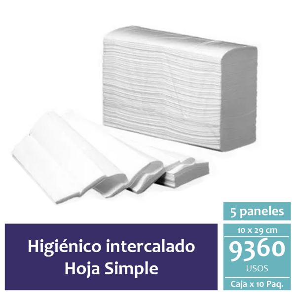 Papel Higiénico Intercalado Hoja Simple TEXCEL 2199 – Calidad Premium