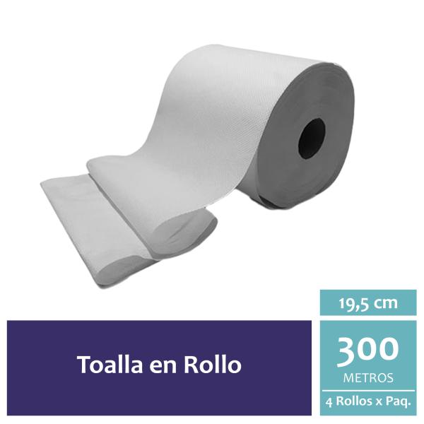 Toalla en rollo x 300 Metros