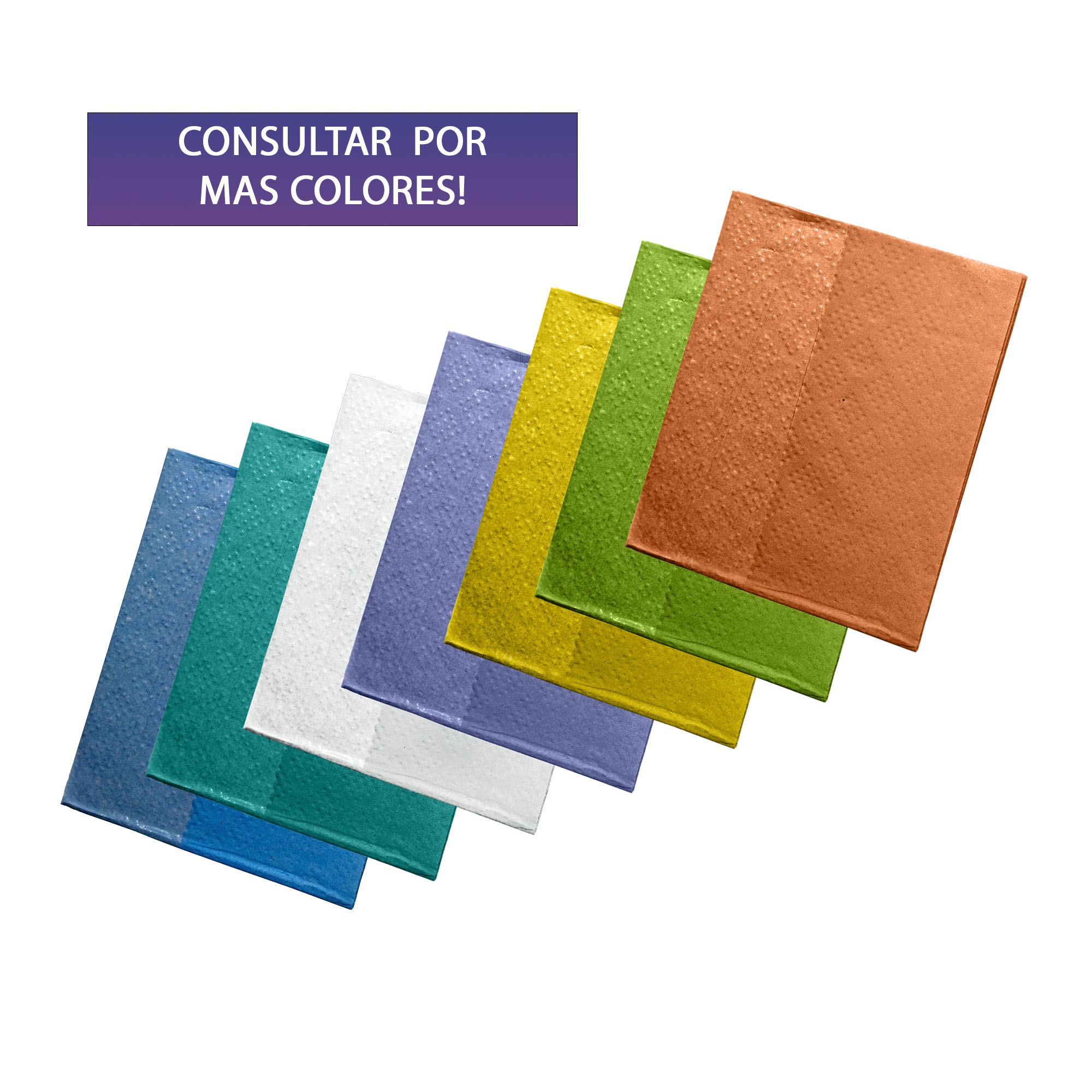 Baberos odontológicos colores - Imagen 2