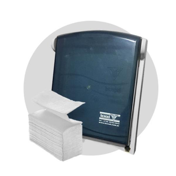 TOALLAS INTERCALADAS BLANCAS