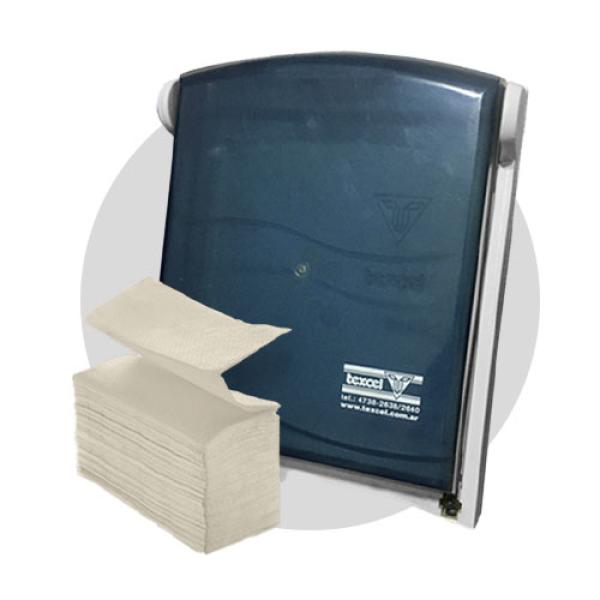 TOALLAS INTERCALADAS BEIGE