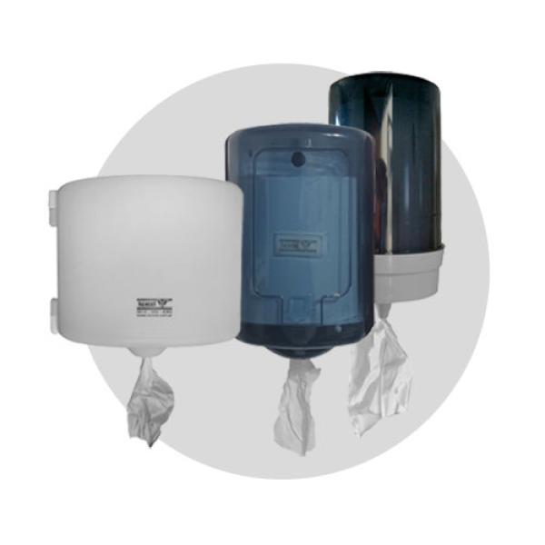 DISPENSADORES DE FLUÍDO CÉNTRICO