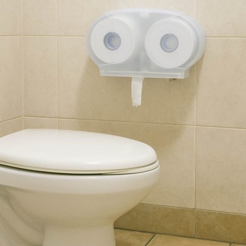 Dipensador papel higienico doble salida - TWIN - 6011 - Ambientada