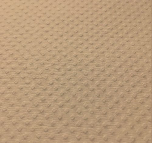 Toalla intercalada beige gofrada textura TEXCEL