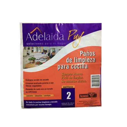 Paños de limpieza para cocina Adelaida Puy | TEXCEL