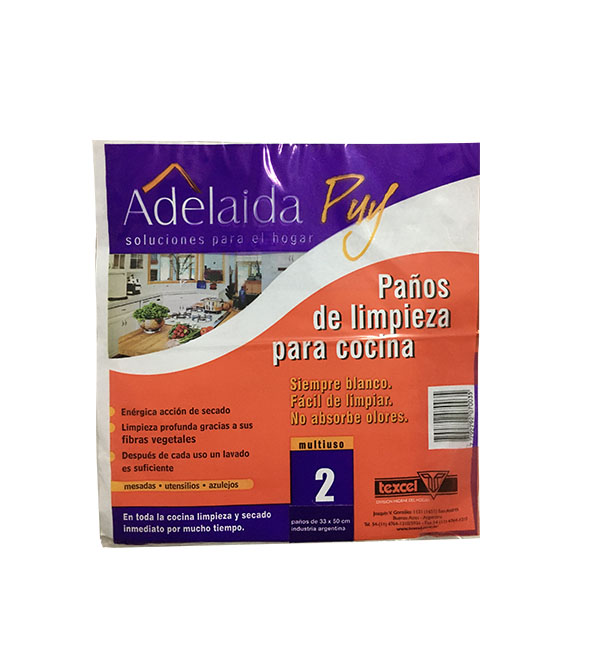 Paños de limpieza para cocina Adelaida Puy | TEXCEL